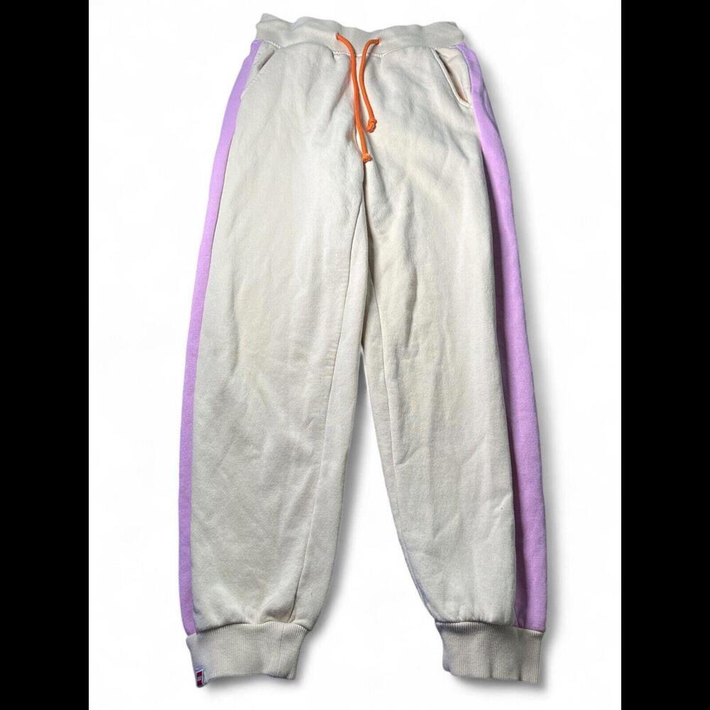 LEGO Women's Side Striped Jogger Pants Cream/Pink LEGO x Target Collection Size